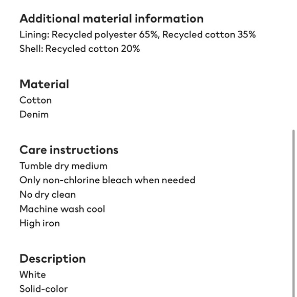 H&M Straight High Jeans - Picture 5 of 10